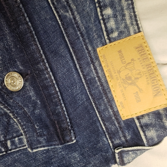 Classic True Religion Size 30 Women's Skinny Jean Stretch Rare Wash - Picture 3 of 8